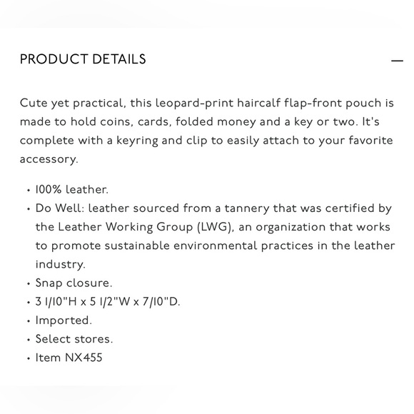 Madewell The Key Ring Pouch - Picture 6 of 6